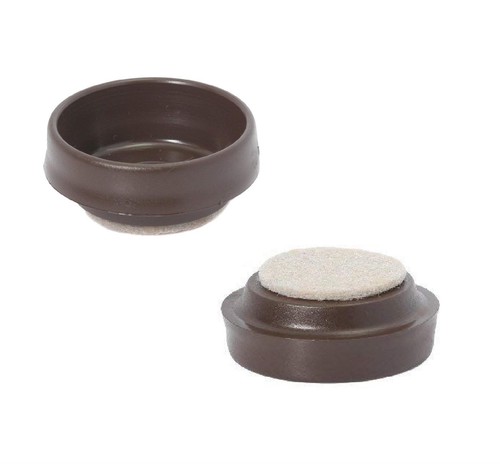 Brown castor cup with - brown,