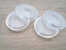 CASTOR CUPS - LARGE CLEAR