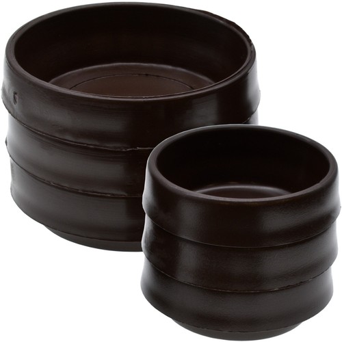 Small large castor cups - small,