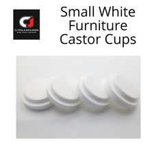 CASTOR CUPS - SMALL WHITE