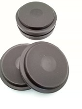 CASTOR CUPS- LARGE BROWN RIGID