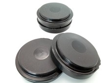 CASTOR CUPS - LARGE BLACK